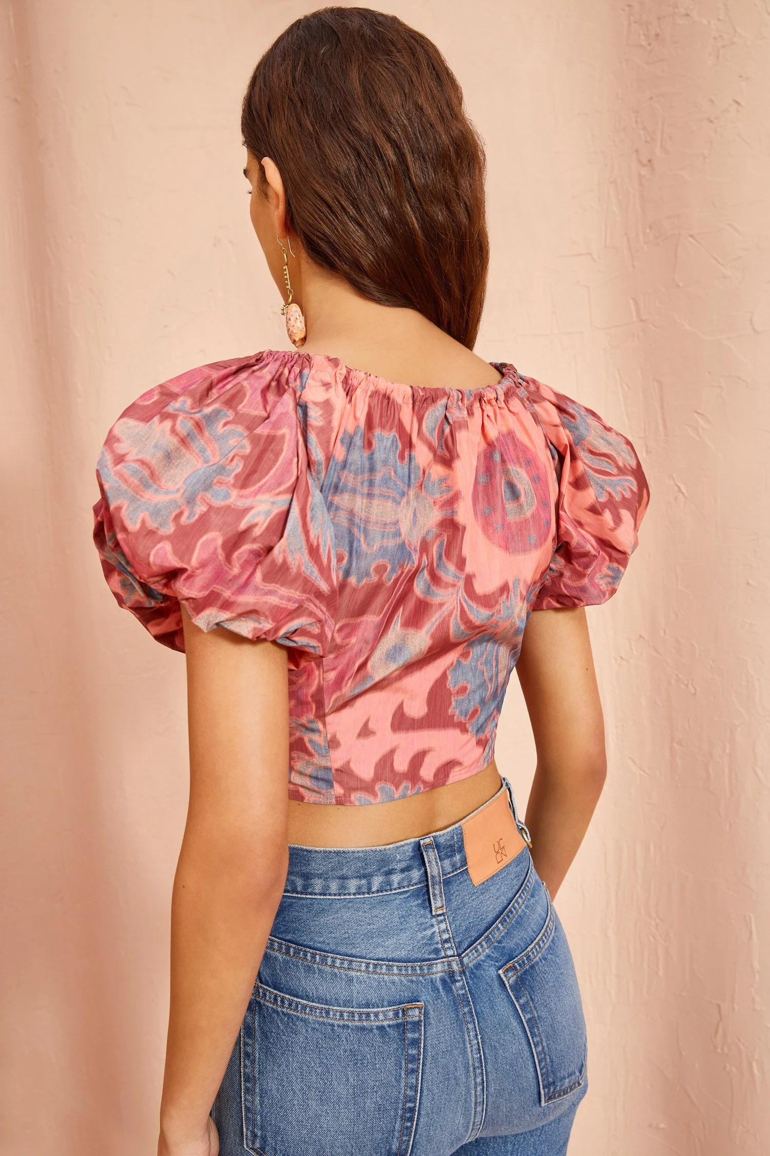 ULLA JOHNSON Nerida Top - Passionflower 4 ULLA JOHNSON Nerida Top - Passionflower - Image 4