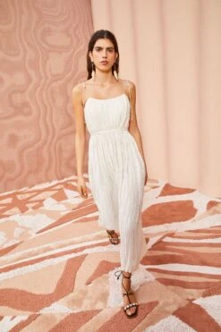 ULLA JOHNSON Orla Dress - Pristine -Olivia Fashion Shop ULLA JOHNSON Orla Dress PRISTINE 03