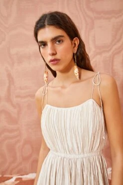 ULLA JOHNSON Orla Dress - Pristine -Olivia Fashion Shop ULLA JOHNSON Orla Dress PRISTINE 05