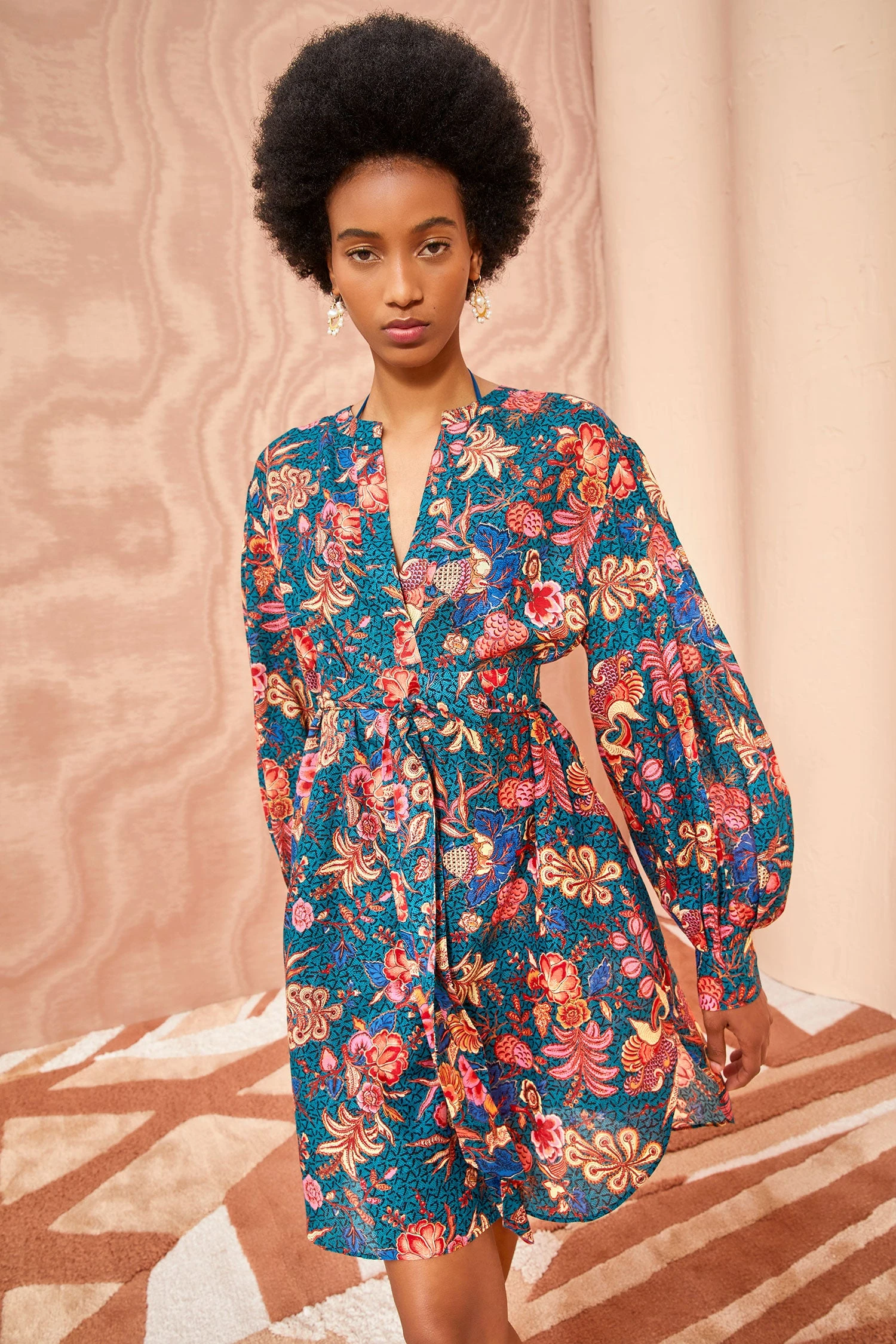 ULLA JOHNSON Otto Coverup - Delphinium 1 ULLA JOHNSON Otto Coverup - Delphinium