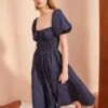 ULLA JOHNSON Palma Dress - Midnight