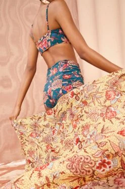 ULLA JOHNSON Paz Coverup - Calla Lily -Olivia Fashion Shop ULLA JOHNSON Paz Coverup CALLA LILY 0133