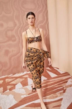 ULLA JOHNSON Paz Coverup - Constellation -Olivia Fashion Shop ULLA JOHNSON Paz Coverup CONSTELLATION 03