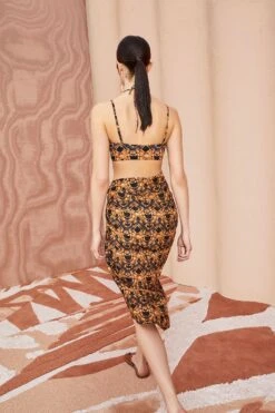 ULLA JOHNSON Paz Coverup - Constellation -Olivia Fashion Shop ULLA JOHNSON Paz Coverup CONSTELLATION 04