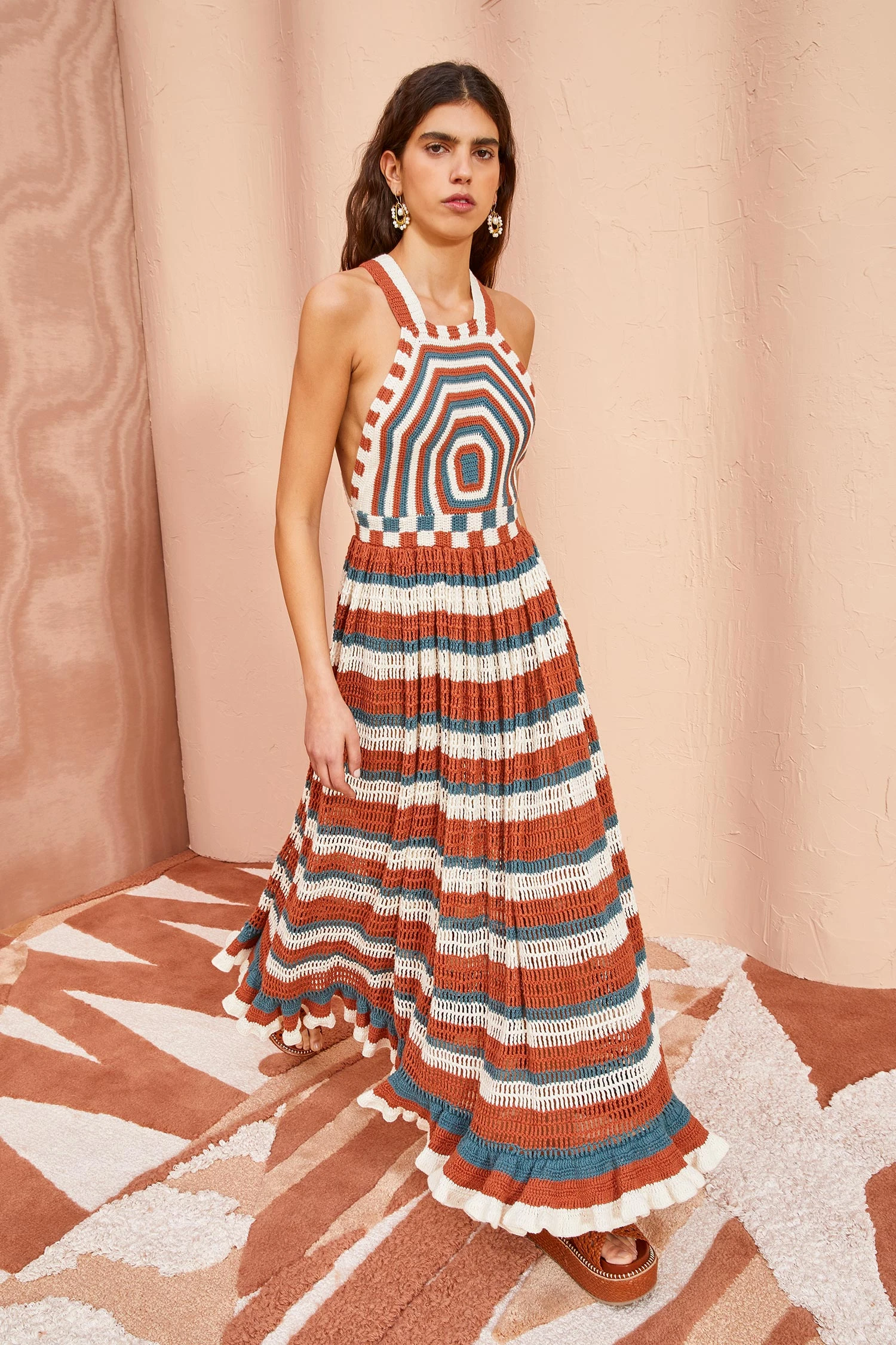 ULLA JOHNSON Paz Dress - Canyon 1 ULLA JOHNSON Paz Dress - Canyon