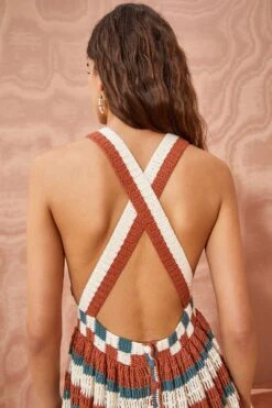 ULLA JOHNSON Paz Dress - Canyon 6 ULLA JOHNSON Paz Dress - Canyon -Olivia Fashion Shop ULLA JOHNSON Paz Dress CANYON 02 ALT