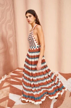 ULLA JOHNSON Paz Dress - Canyon 7 ULLA JOHNSON Paz Dress - Canyon -Olivia Fashion Shop ULLA JOHNSON Paz Dress CANYON 03