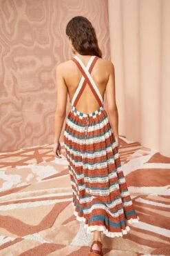 ULLA JOHNSON Paz Dress - Canyon 8 ULLA JOHNSON Paz Dress - Canyon -Olivia Fashion Shop ULLA JOHNSON Paz Dress CANYON 04