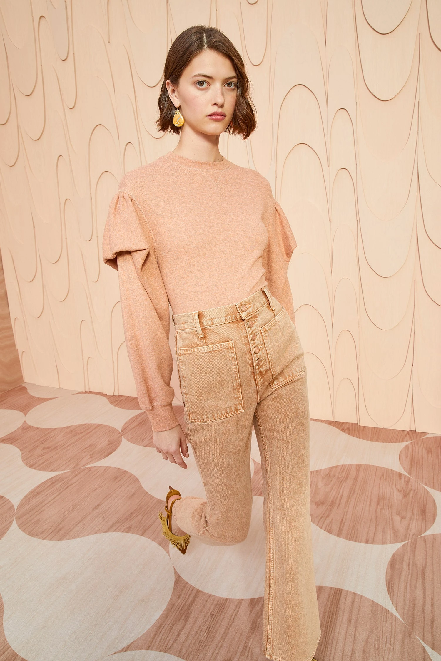 ULLA JOHNSON Pilar Pullover - Resin 1 ULLA JOHNSON Pilar Pullover - Resin