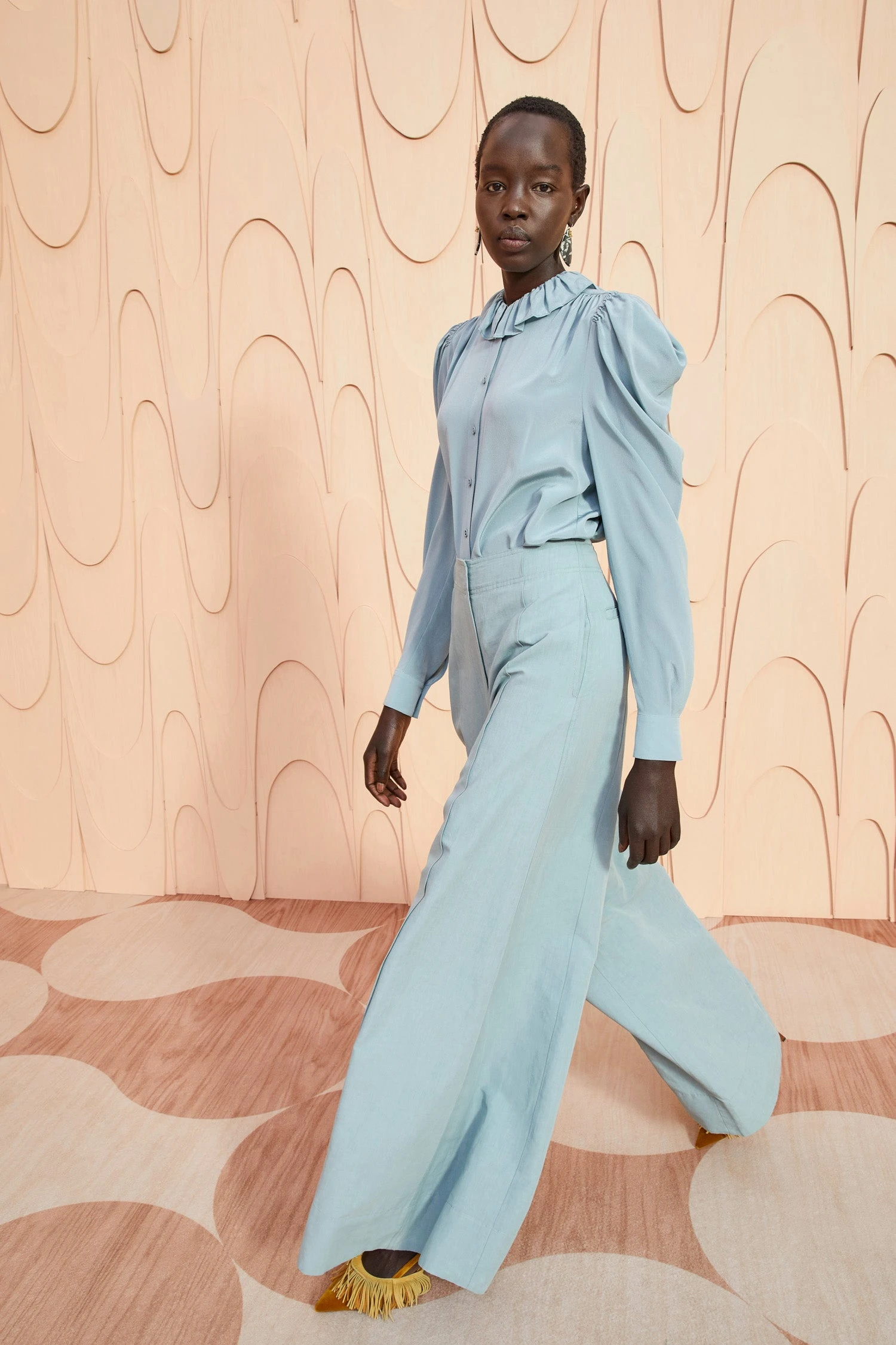 ULLA JOHNSON Polina Pant - Agave 3 ULLA JOHNSON Polina Pant - Agave - Image 3