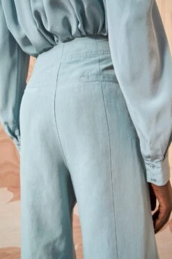 ULLA JOHNSON Polina Pant - Agave 10 ULLA JOHNSON Polina Pant - Agave -Olivia Fashion Shop ULLA JOHNSON Polina Pant AGAVE 0138