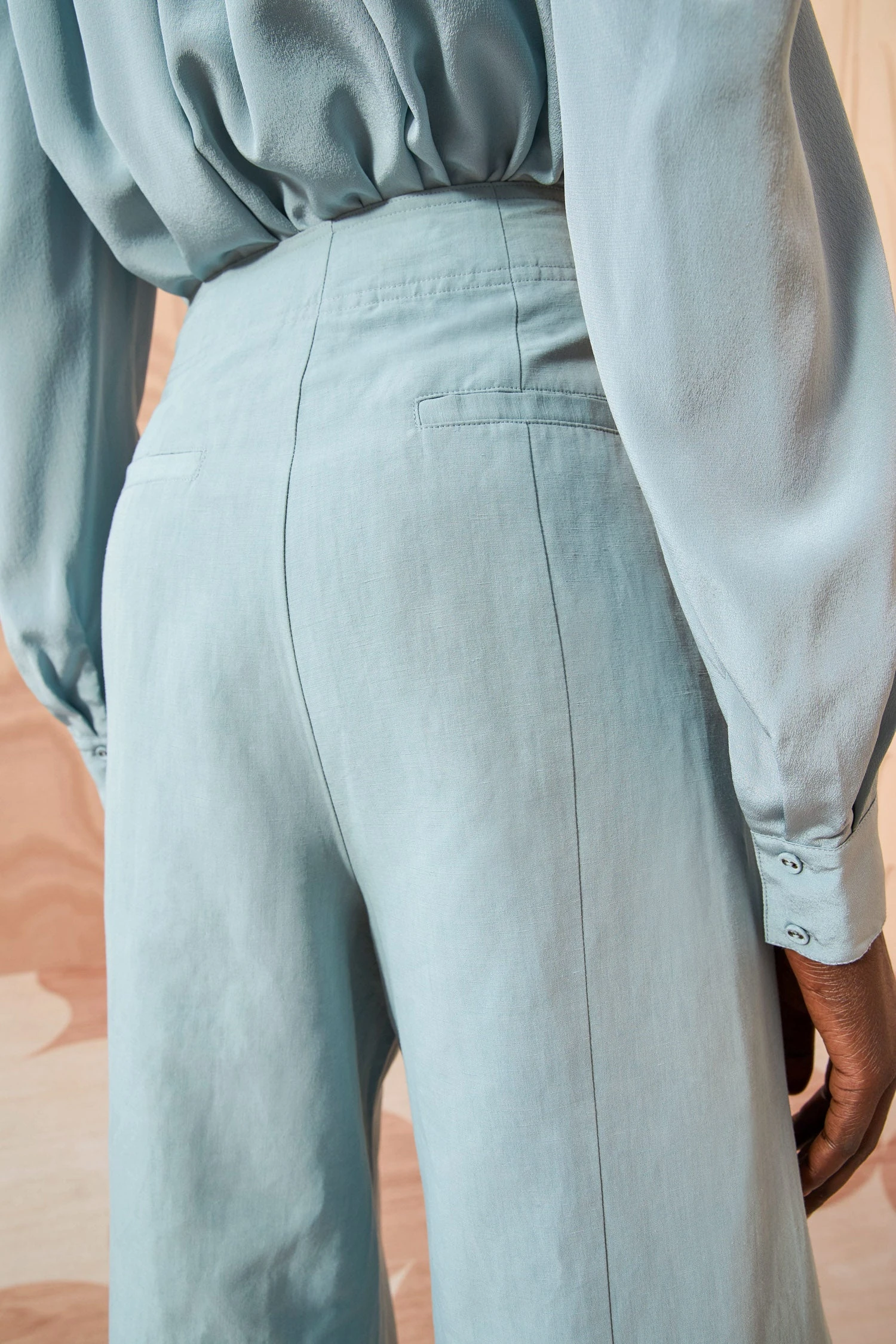 ULLA JOHNSON Polina Pant - Agave 5 ULLA JOHNSON Polina Pant - Agave - Image 5