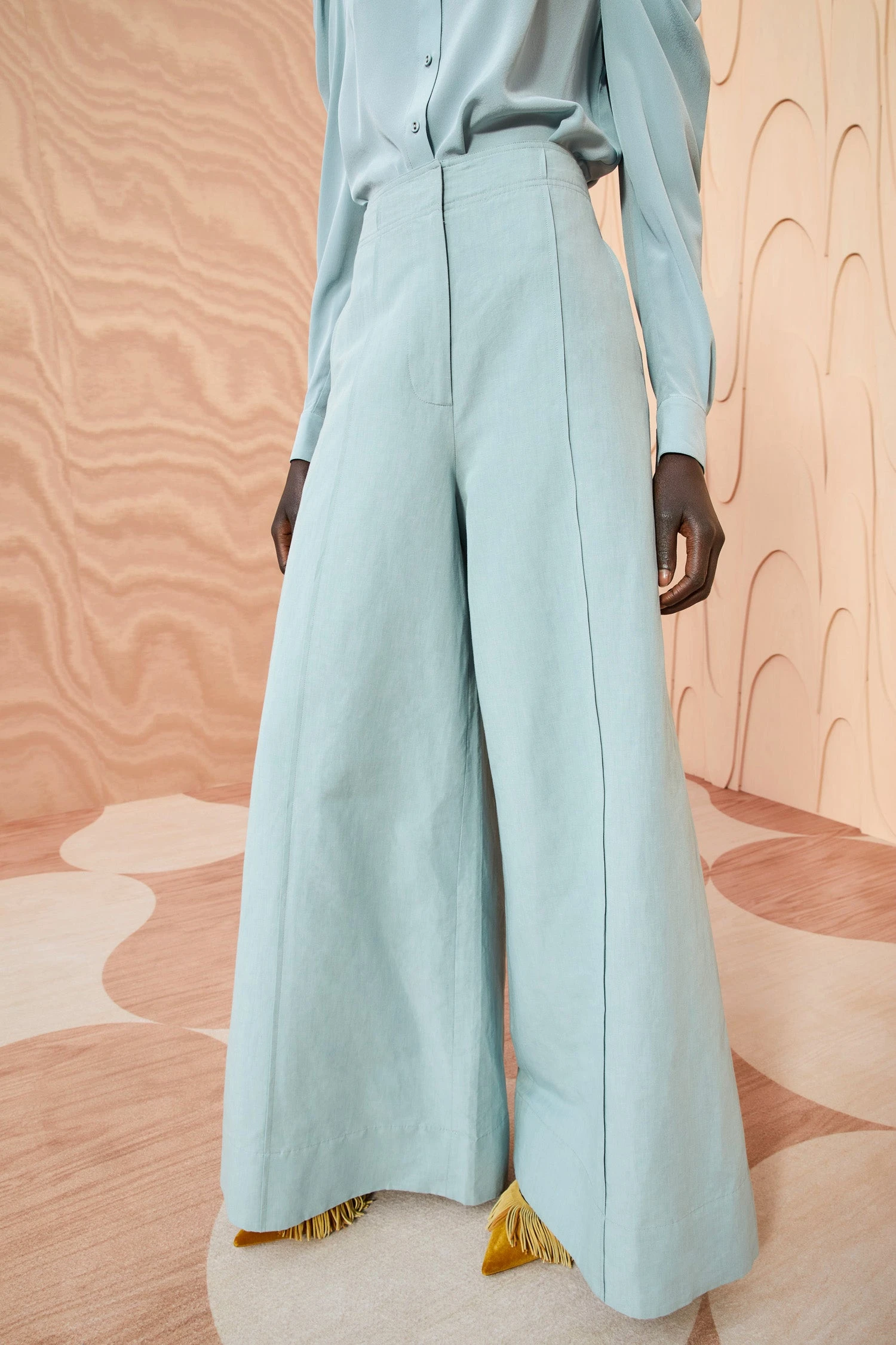 ULLA JOHNSON Polina Pant - Agave 2 ULLA JOHNSON Polina Pant - Agave - Image 2