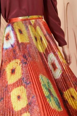 ULLA JOHNSON Rami Skirt - Medallion -Olivia Fashion Shop ULLA JOHNSON Rami Skirt MEDALLION 02 ALT