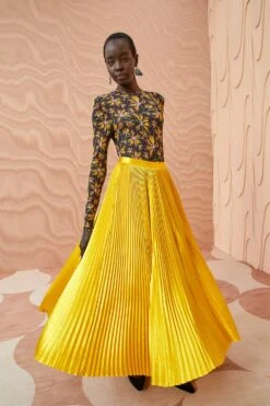 ULLA JOHNSON Rami Skirt - Sunsprite -Olivia Fashion Shop ULLA JOHNSON Rami Skirt SUNSPRITE 04