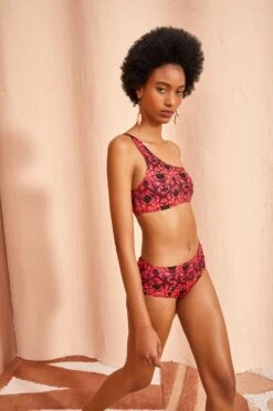 ULLA JOHNSON Reina Bikini Top - Wild Rose -Olivia Fashion Shop ULLA JOHNSON Reina Bikini TOP WILD ROSE 03