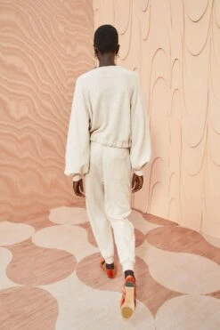 ULLA JOHNSON Rory Pant - Oatmeal -Olivia Fashion Shop ULLA JOHNSON Rory Pant OATMEAL 04