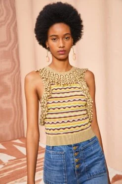 ULLA JOHNSON Sadie Top - Shell -Olivia Fashion Shop ULLA JOHNSON Sadie Top SHELL 0074