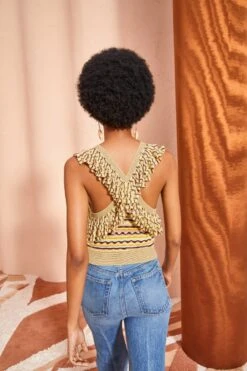 ULLA JOHNSON Sadie Top - Shell -Olivia Fashion Shop ULLA JOHNSON Sadie Top SHELL 0141