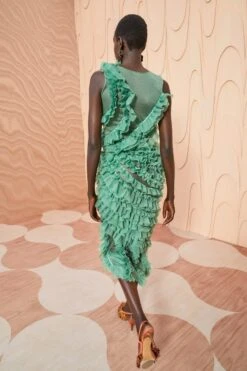 ULLA JOHNSON Sarafina Skirt - Jade 8 ULLA JOHNSON Sarafina Skirt - Jade -Olivia Fashion Shop ULLA JOHNSON Sarafina Skirt JADE 0131