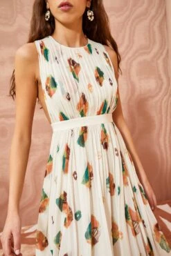 ULLA JOHNSON Sarai Dress - Aurora -Olivia Fashion Shop ULLA JOHNSON Sarai Dress AURORA 02 ALT
