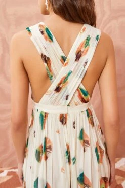 ULLA JOHNSON Sarai Dress - Aurora -Olivia Fashion Shop ULLA JOHNSON Sarai Dress AURORA 05