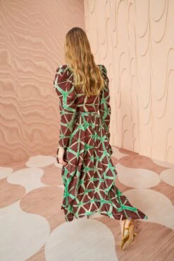 ULLA JOHNSON Savita Skirt - Teak -Olivia Fashion Shop ULLA JOHNSON Savita Skirt TEAK 0008