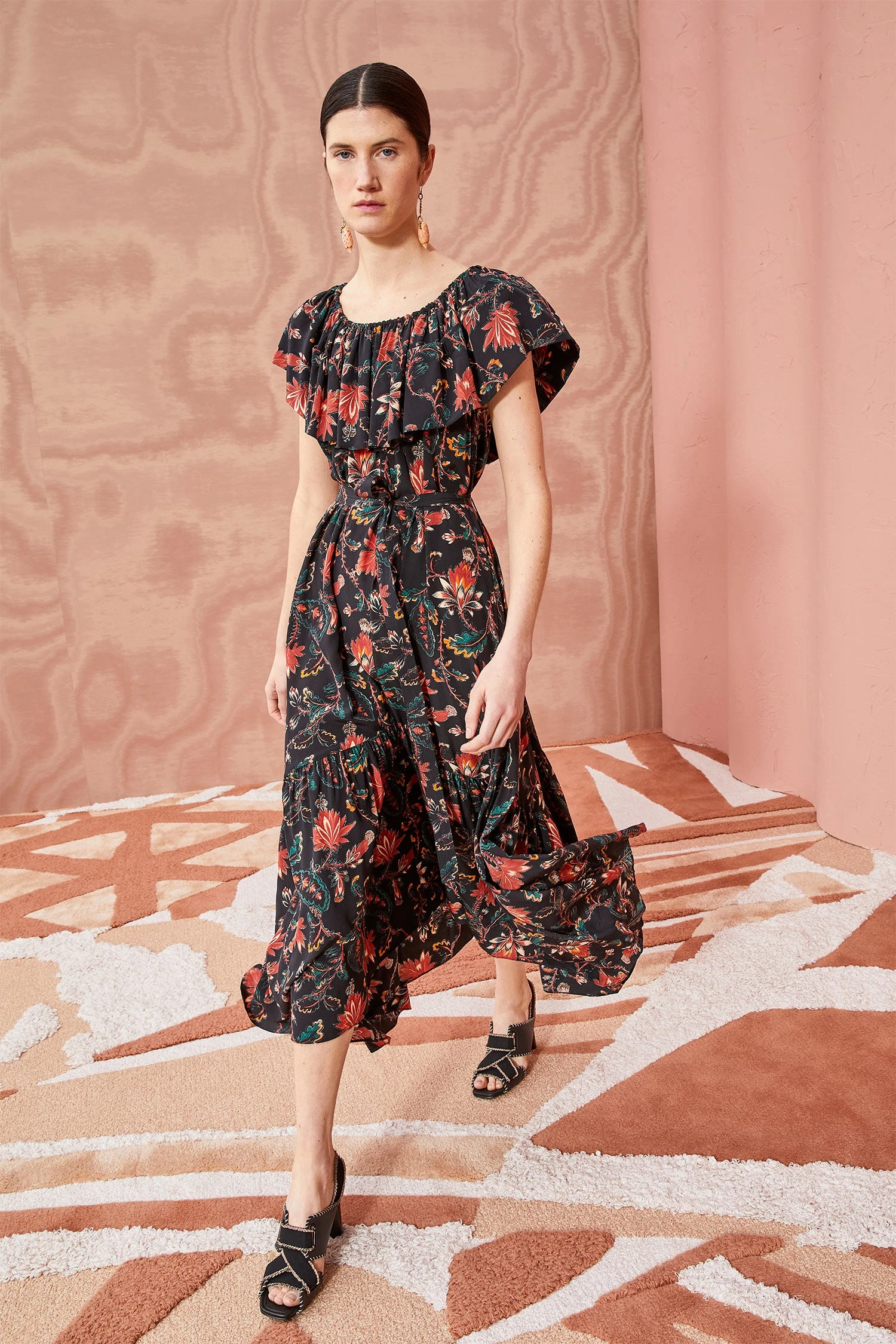 ULLA JOHNSON Skye Dress - Obsidian 4 ULLA JOHNSON Skye Dress - Obsidian - Image 4