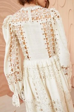 ULLA JOHNSON Sonali Gown - Ivory -Olivia Fashion Shop ULLA JOHNSON Sonali Gown IVORY 0189