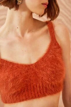 ULLA JOHNSON Taliah Bralette - Redwood -Olivia Fashion Shop ULLA JOHNSON Taliah Bralette REDWOOD 0095