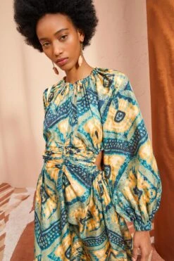 ULLA JOHNSON Tulia Dress - Constellation -Olivia Fashion Shop ULLA JOHNSON Tulia Dress CONSTELLATION 03