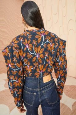 ULLA JOHNSON Twyla Pullover - Bellflower -Olivia Fashion Shop ULLA JOHNSON Twyla Pullover BELLFLOWER 04