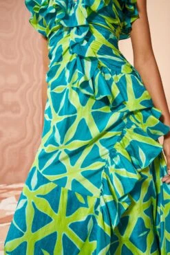 ULLA JOHNSON Zoya Dress - Citrine -Olivia Fashion Shop ULLA JOHNSON Zoya Dress CITRINE 02 ALT