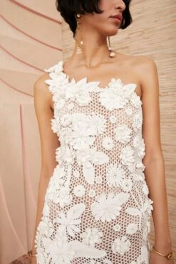 ULLA JOHNSON Sydel Dress - Ivory 15 ULLA JOHNSON Sydel Dress - Ivory -Olivia Fashion Shop ulla johnson sydel dress ivory SP220700 07