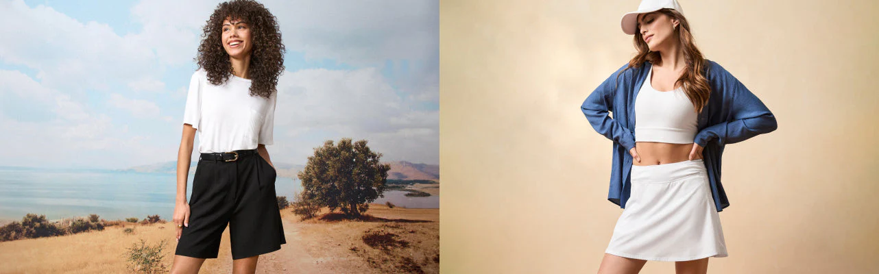 Olivia Fashion Shop -Olivia Fashion Shop Womens Banner ShortSkirt v3